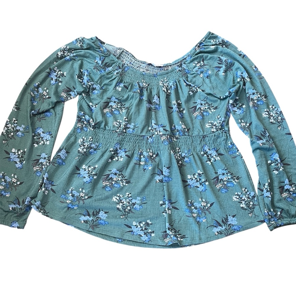 On or Off The Shoulder Peplum Top